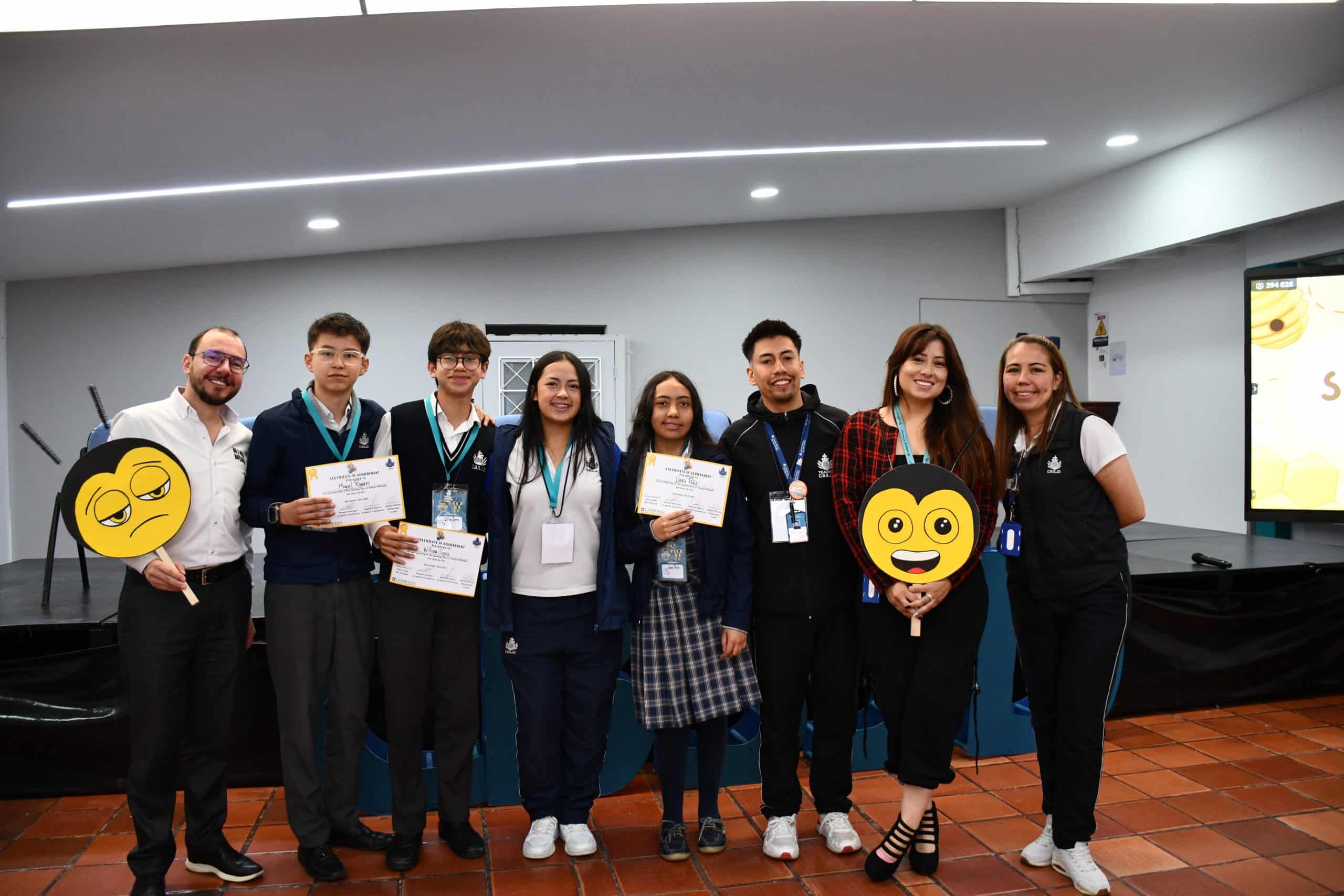 Bachillerato dio inicio a nuestro Spelling Bee